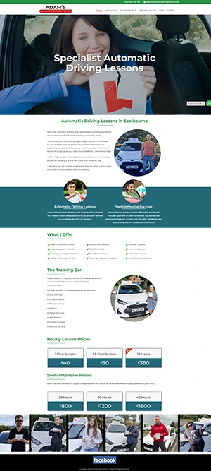 Adam's Automatic Training Website