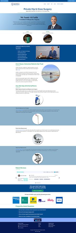 Arthritis Specials Website