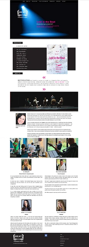 Beat Productions website