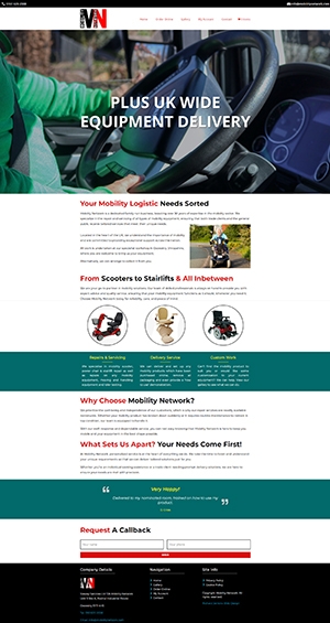 Mobility Network website