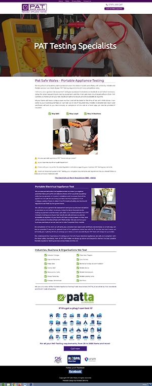 Pat Safe Wales Website