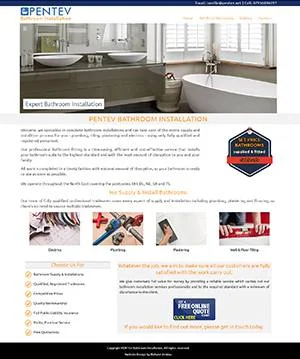 Pentev Kitchens Website