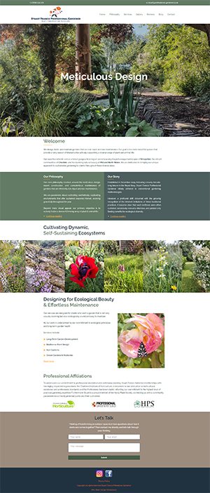 Stuart Francis Gardener Website