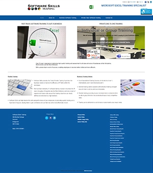SM Plastering website