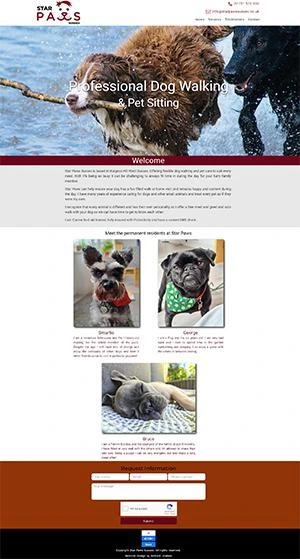 Star Paws Website